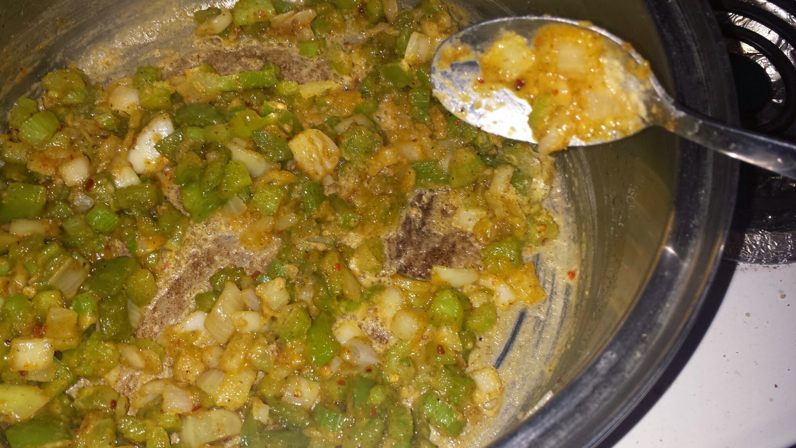 Sha Bang's Kitchen Louisiana Pan Roast with Shrimp and Crab