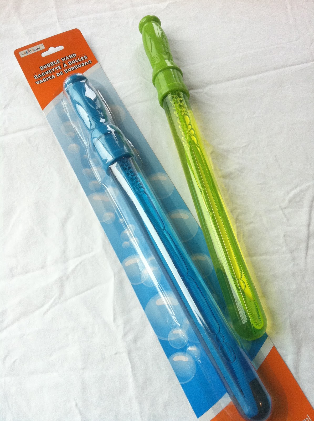 blue bubble wands