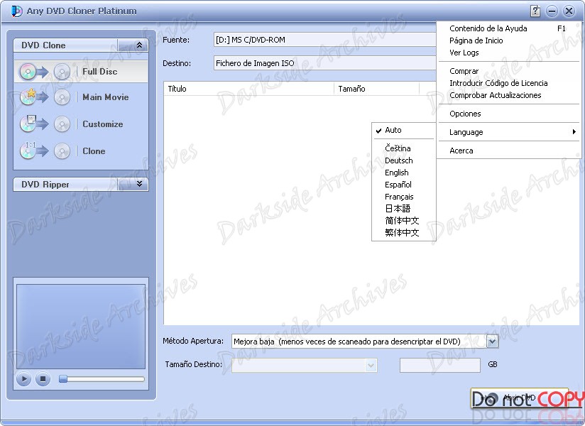 Any dvd cloner platinum 1 0 8 incl keymaker chlorabci