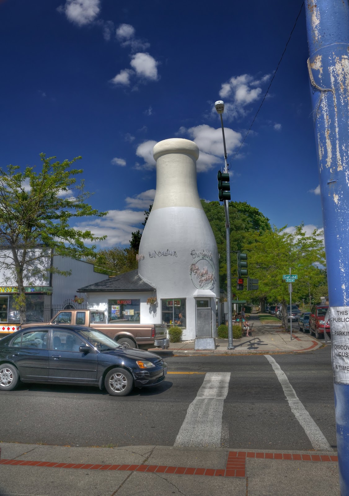 This Life in Ruins milk jug cafe, garland district, spokane
