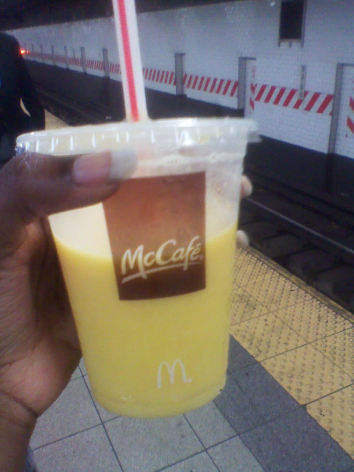 Kearmonie The mango pineapple smoothie from McDonald's