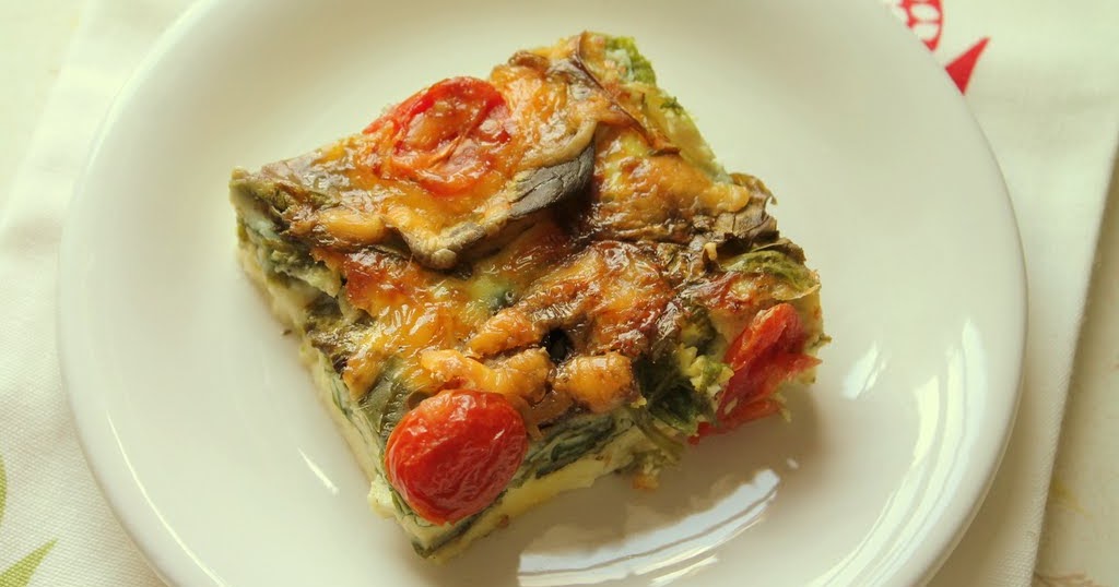 Rindy Mae Spinach, Mushroom, and Tomato Frittata