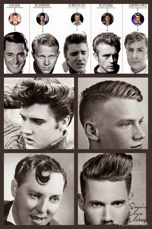 cabelo vintage masculino