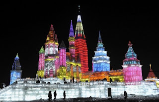 Harbin, la ciudad de hielo. En China. 11
