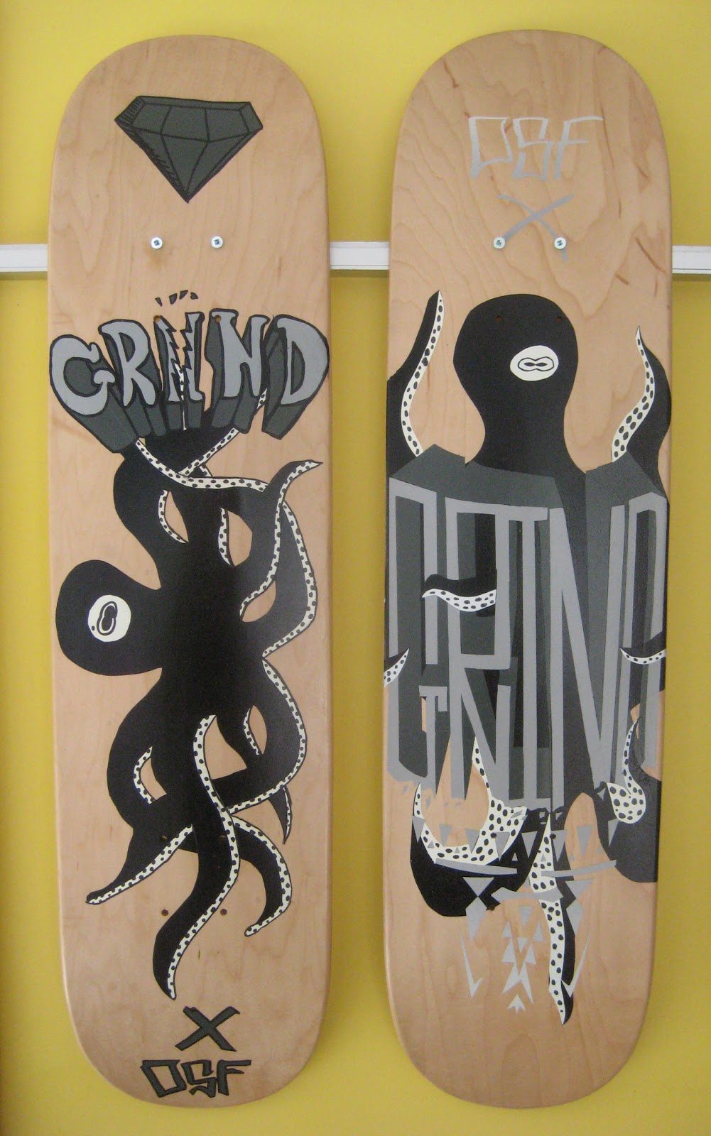 OASIS SKATEBOARD FACTORY Prototypes OSF x GRIND Skate Shop (Oceanside