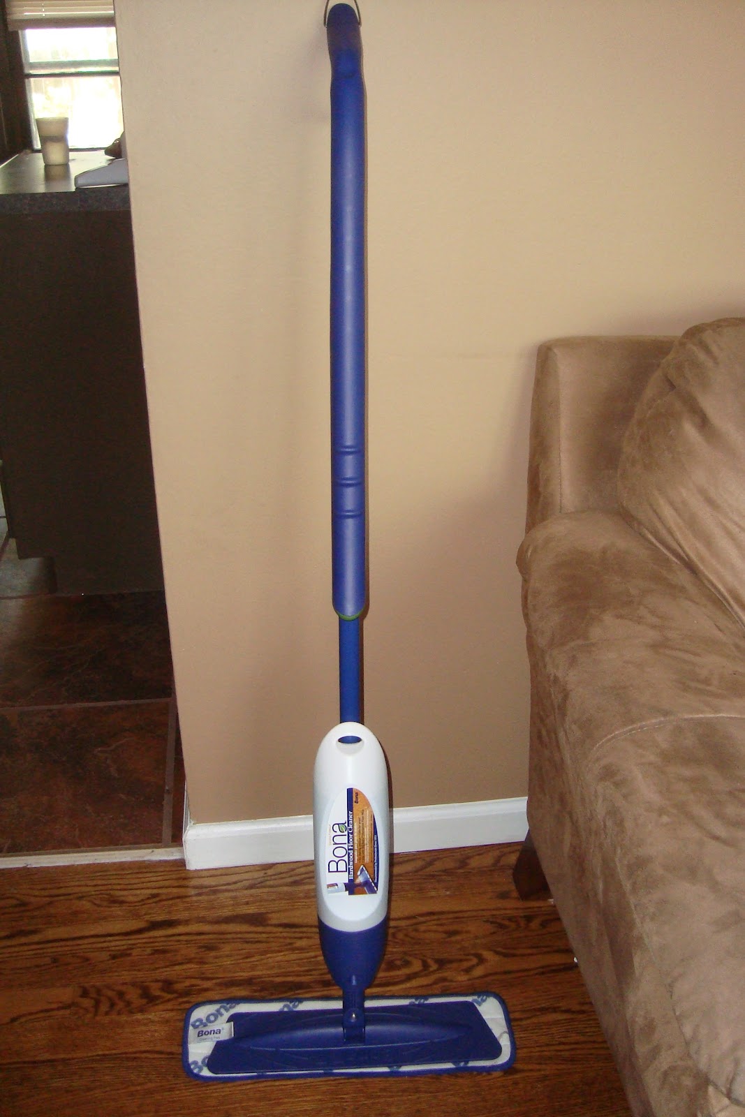 Trying To Go Green Bona Hardwood Floor Mop Review & Giveaway