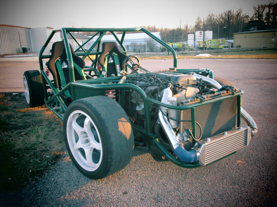 Pizo S13 Based Tube Chassis Slidage