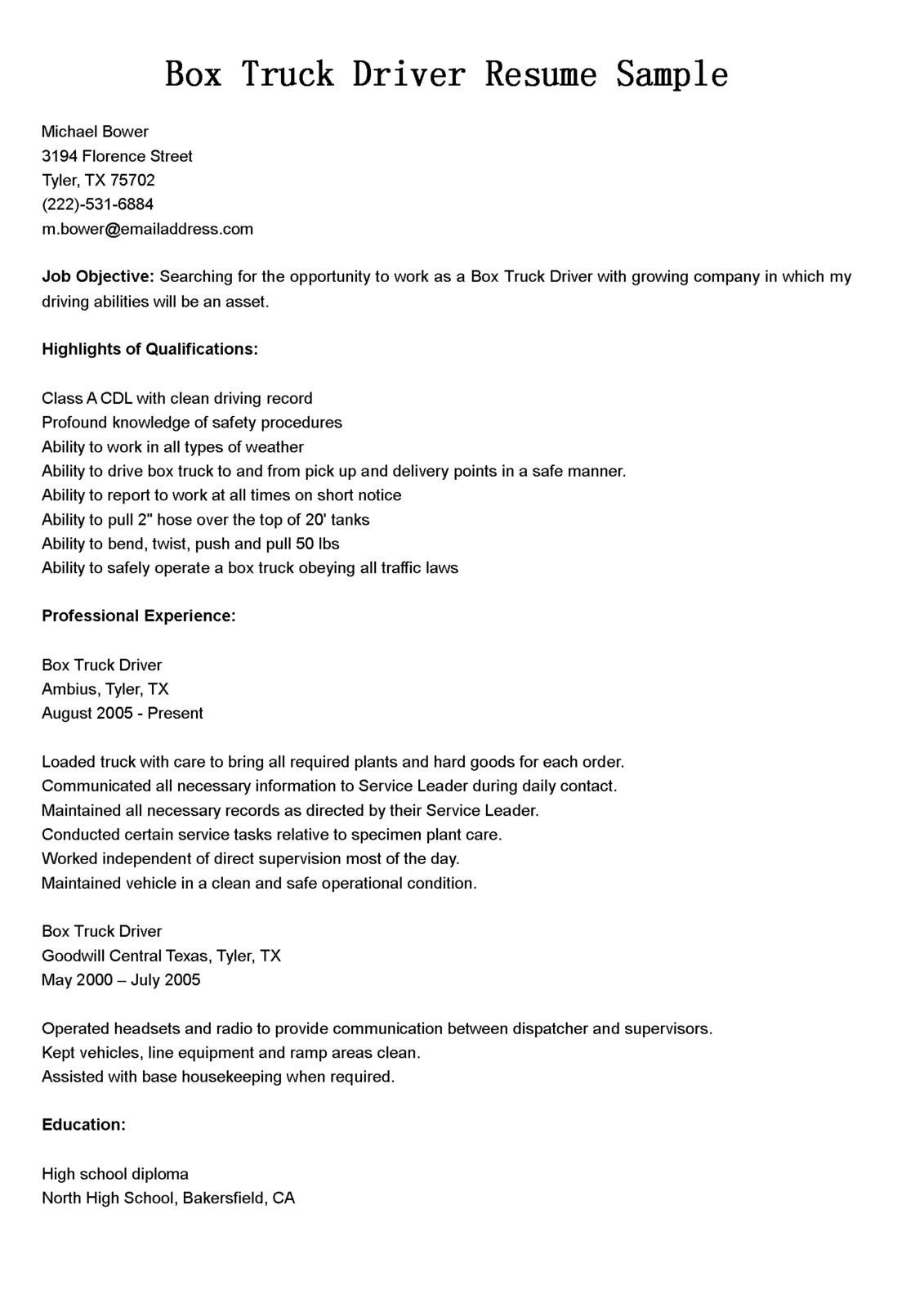 dot net resume sample