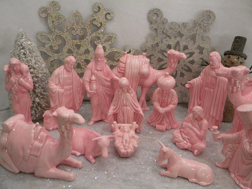 Ms Bingles Vintage Christmas Oh Bottle Brush Tree...Oh Bottle Brush Tree