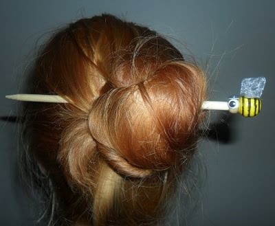 Busy Crafting How To Make Pencils To Tie Your Hair Back With