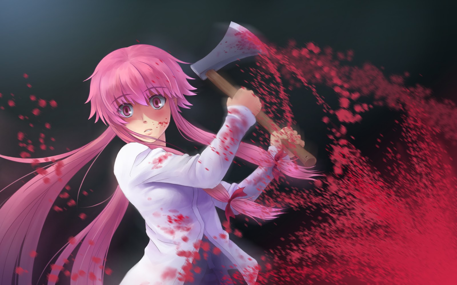 Featured image of post Yuno Gasai Bloody Axe