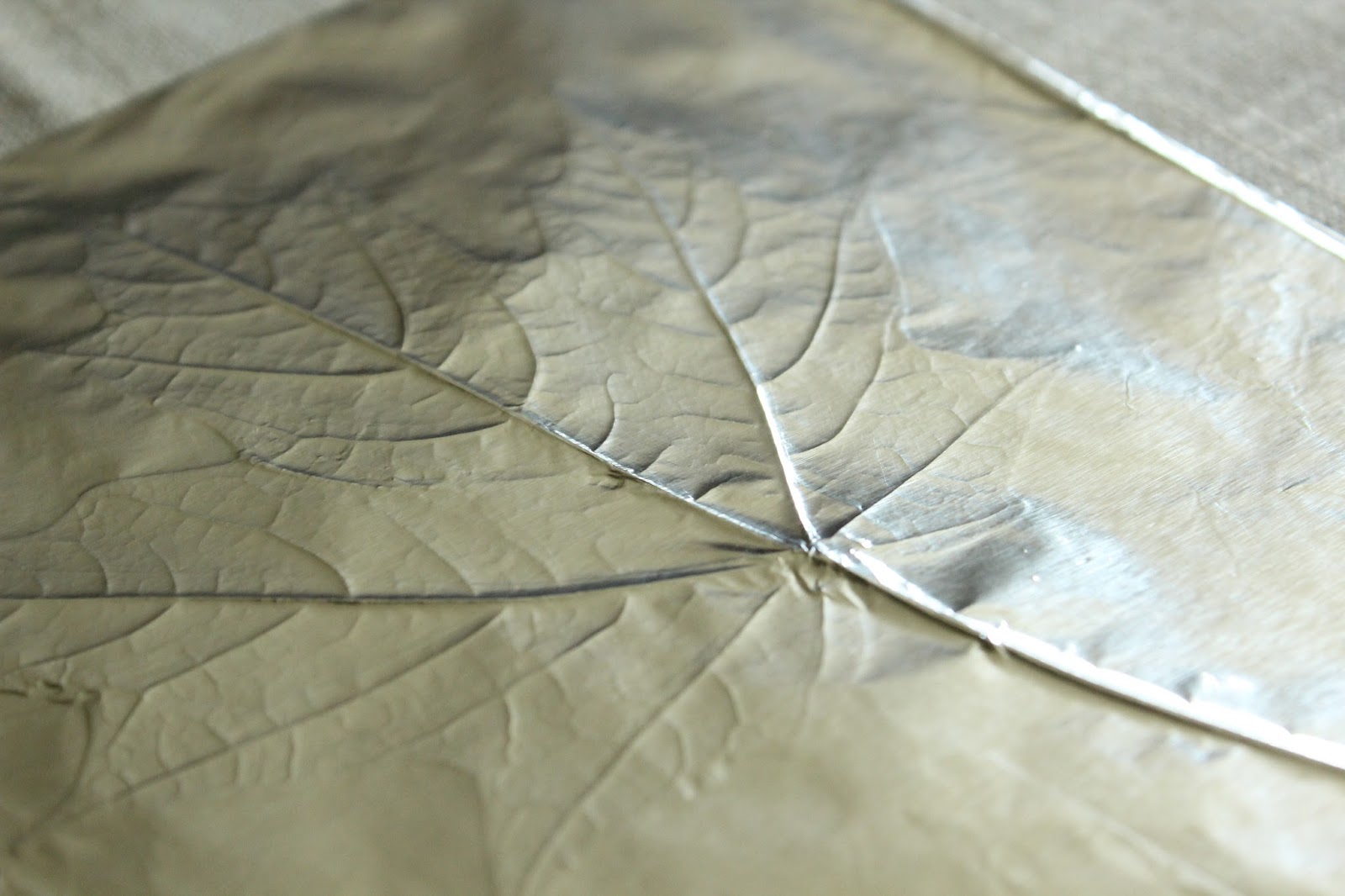 The Blue Barn Foil Leaf Prints