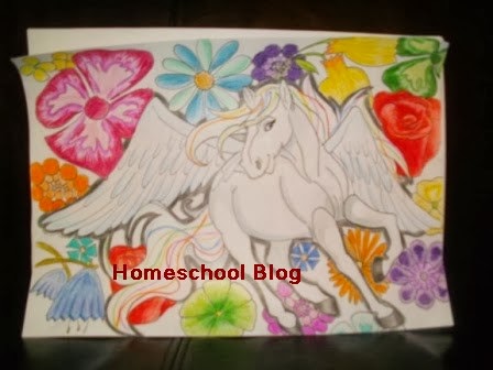 Zeichnung, Homeschool Blog, Bernice, Jan Zieba