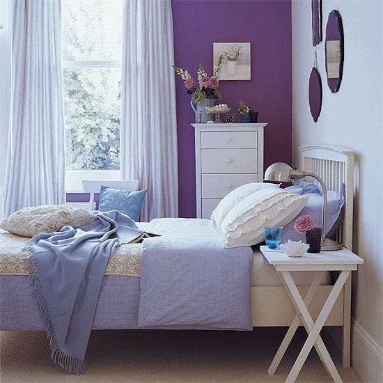 12 Dormitorios en tonos morados, lila o violeta | Ideas para decorar
