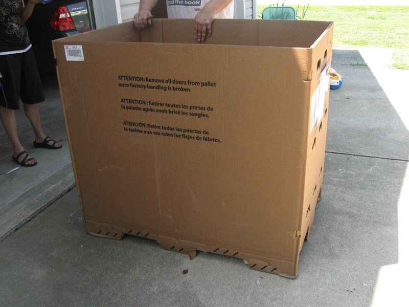 We Will Walk Forever Holding Hands Cardboard Barn Playhouse For