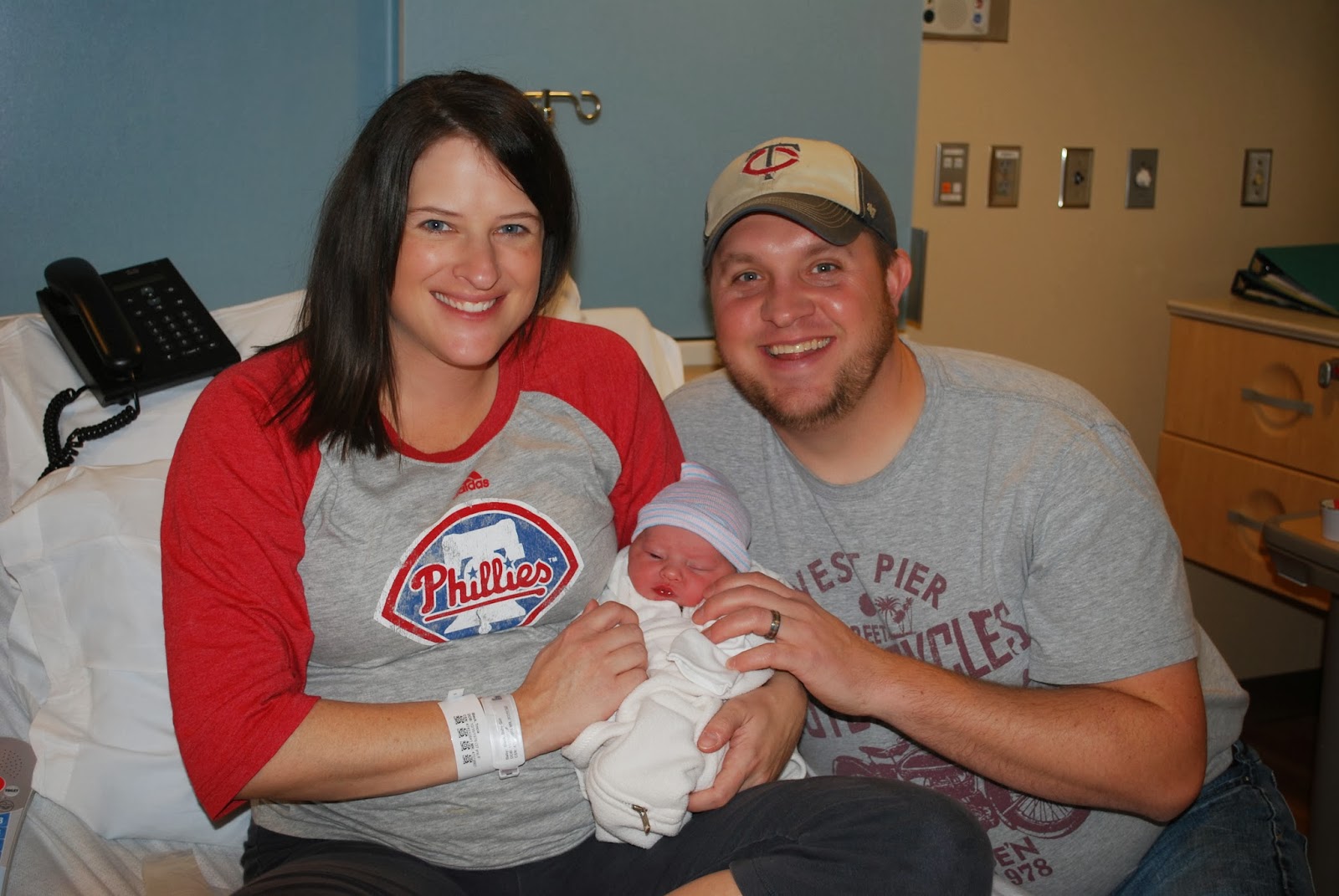 The Bleck family blog: On time arrival for Elsa Jean