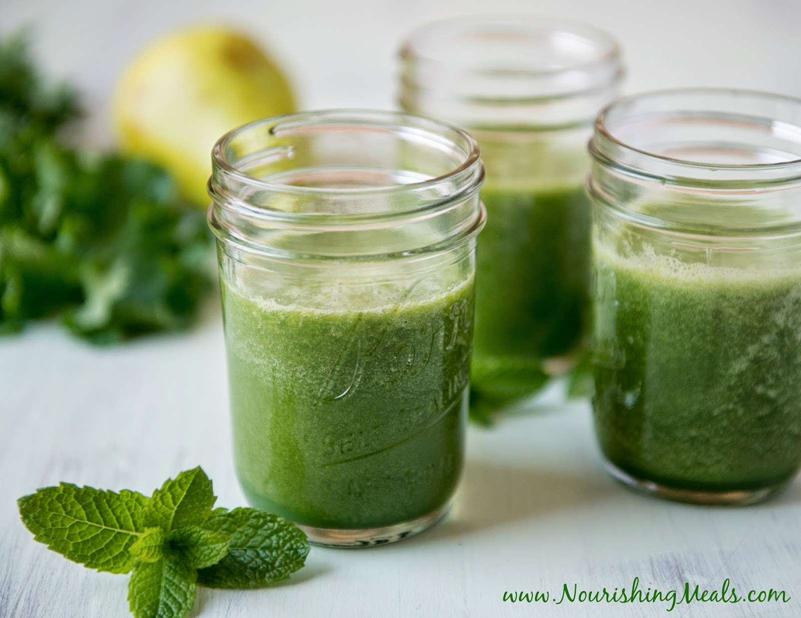 Nourishing Meals® Green Smoothie Recipe for Babies and Toddlers