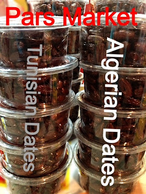Algerian and Tunisian Deglet Nour Dates at Pars Market in Howard County Columbia Maryland 21045