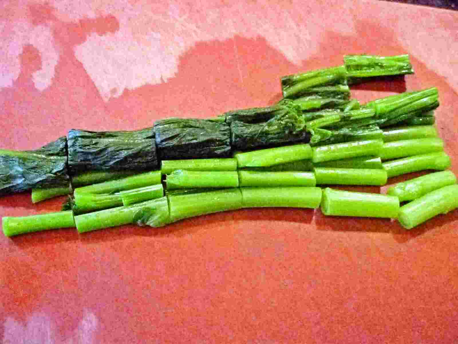 Recipes for Tom Nanohana no namuru / field mustard namul (gochujang