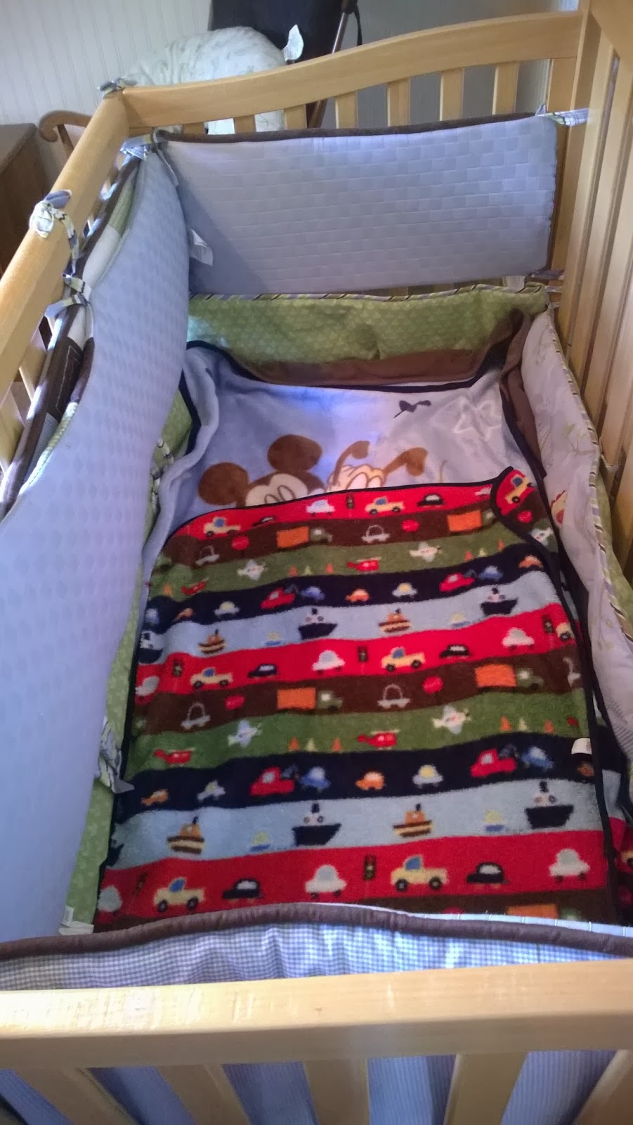 crib padding for head banging