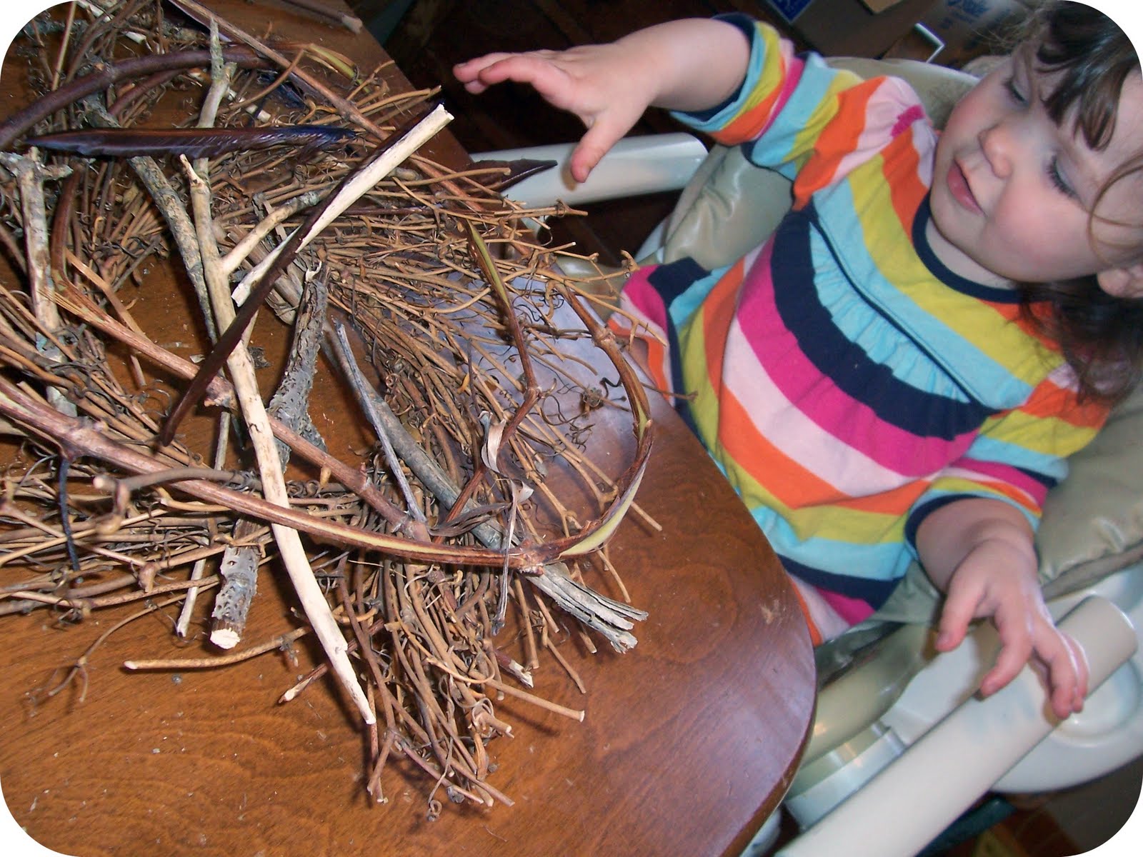 Easter Twig Nest Activity from the Archives • BInspired Mama