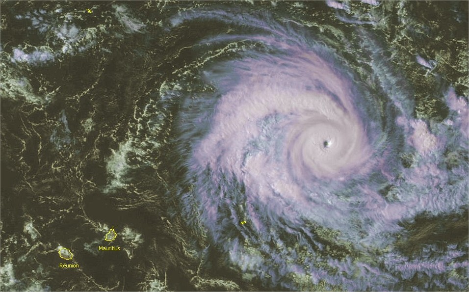 Cyclone tropical intense Eunice