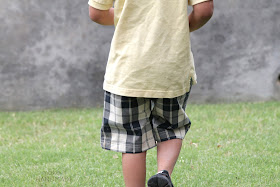 KID Shorts Pattern Review and Giveaway!  Boy's Shorts