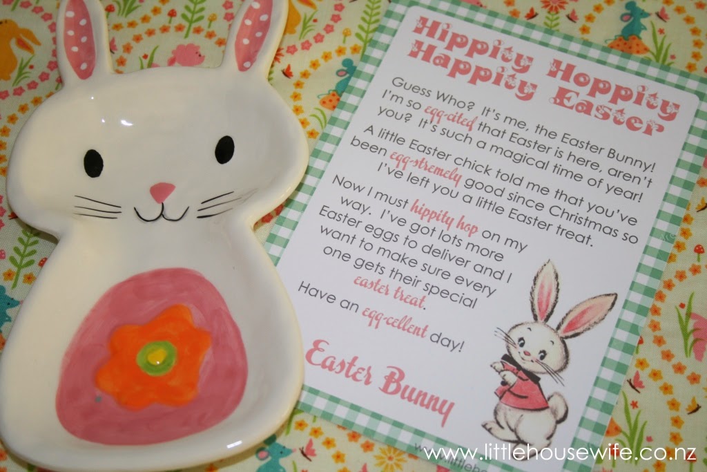 little housewife letter from the easter bunny letter from easter bunny