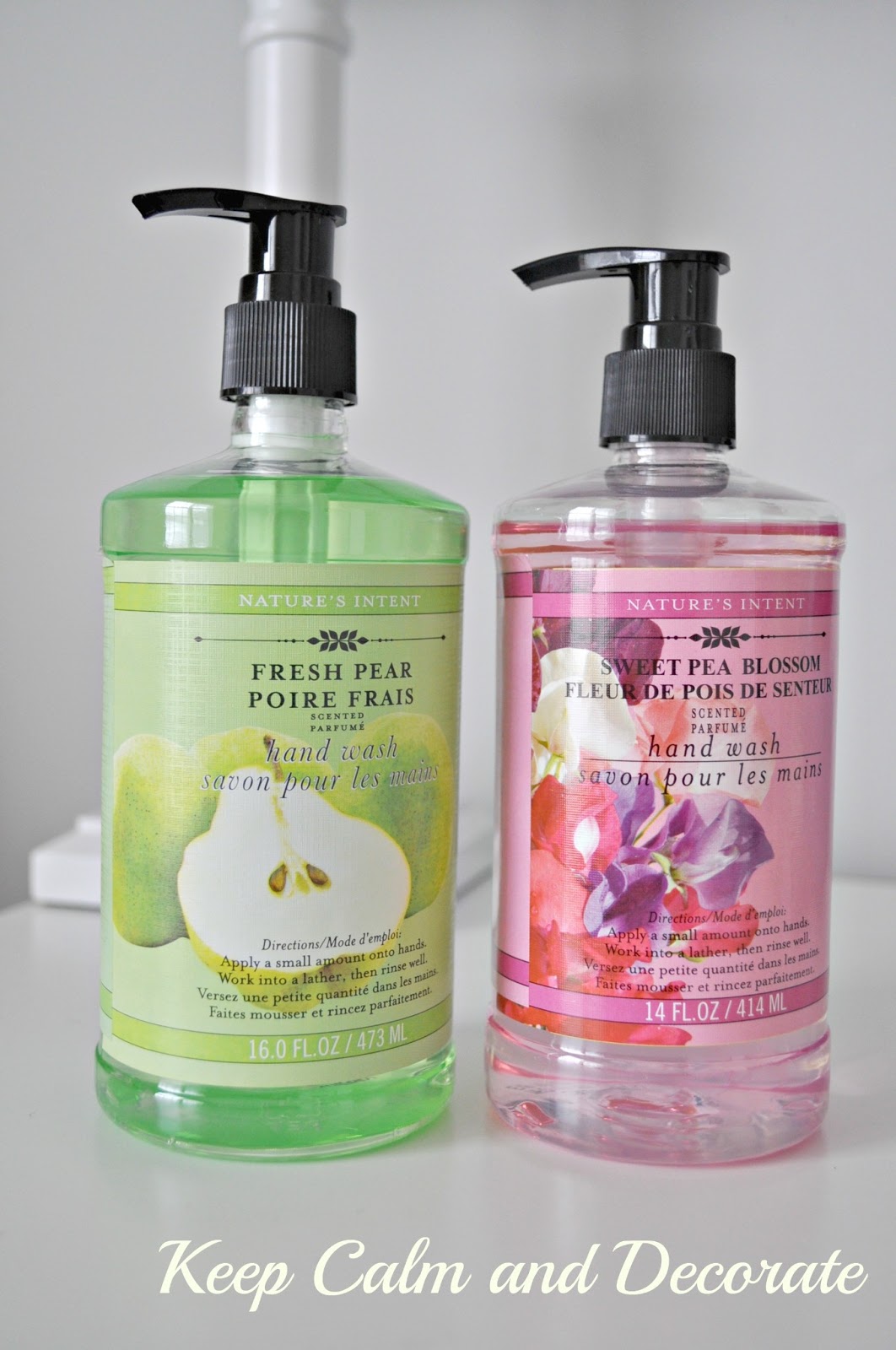 Keep Calm and Decorate Soap Dispensers