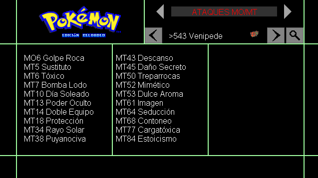 Tipos de Ataques, Wiki PokemonReloaded