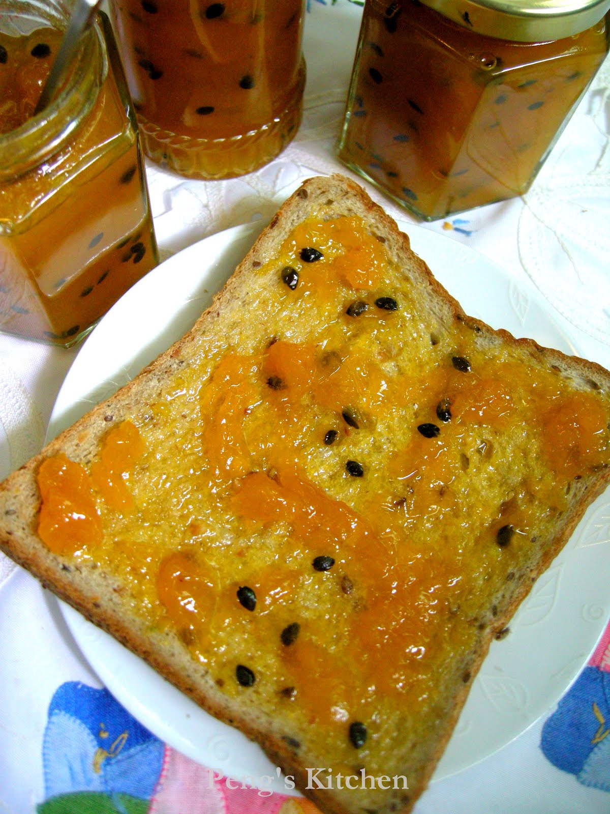 Peng's Kitchen Apricot & Passionfruit Jam