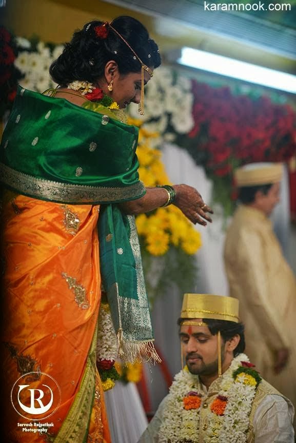 Tejashree Pradhan and Shashank Ketkar Marriage Photos 