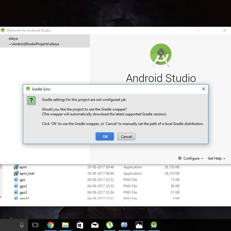export android studio project export android studio project