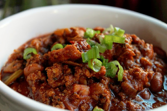 slow cooker two meat chili