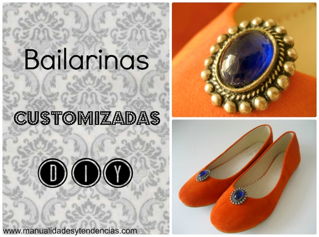 DIY bailarinas customizadas / customized flats / ballerines customisées