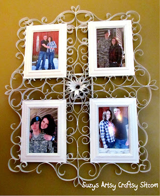 faux metal filigree frame tutorial made from tp tubes