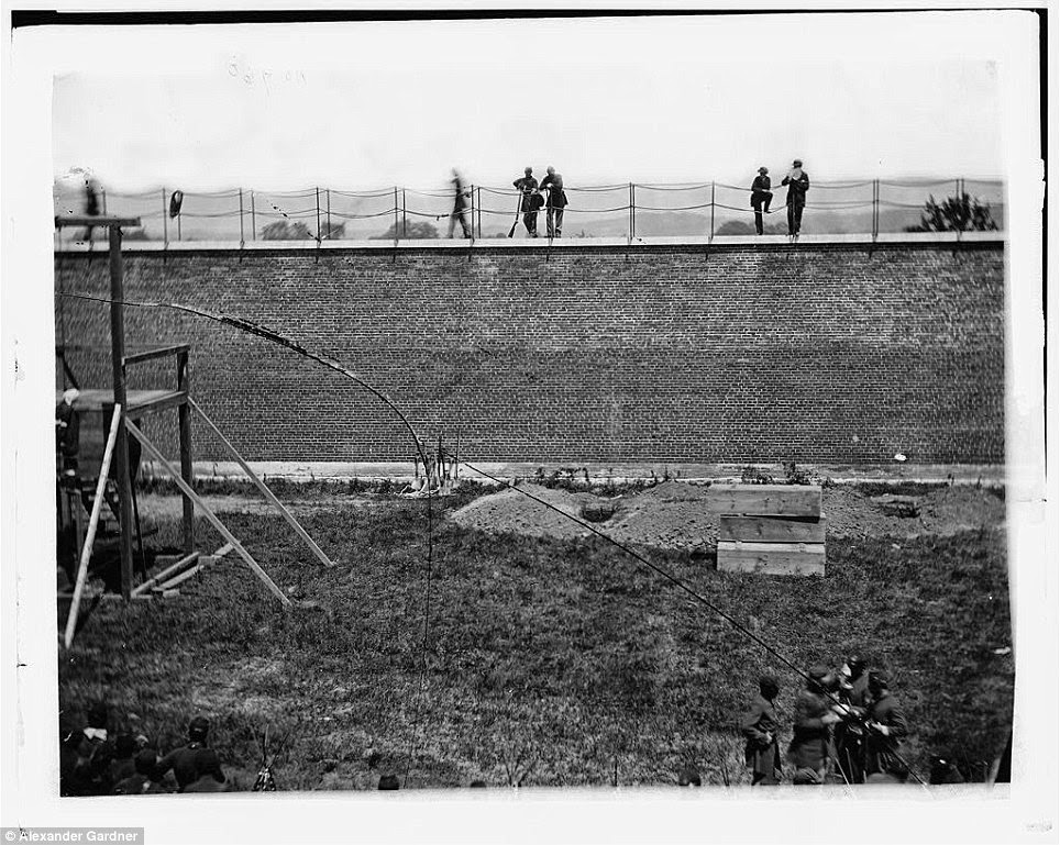 SAMURAI POLICE 1109 THE HANGING OF THE FOUR CONSPIRATORS IN ABRAHAM