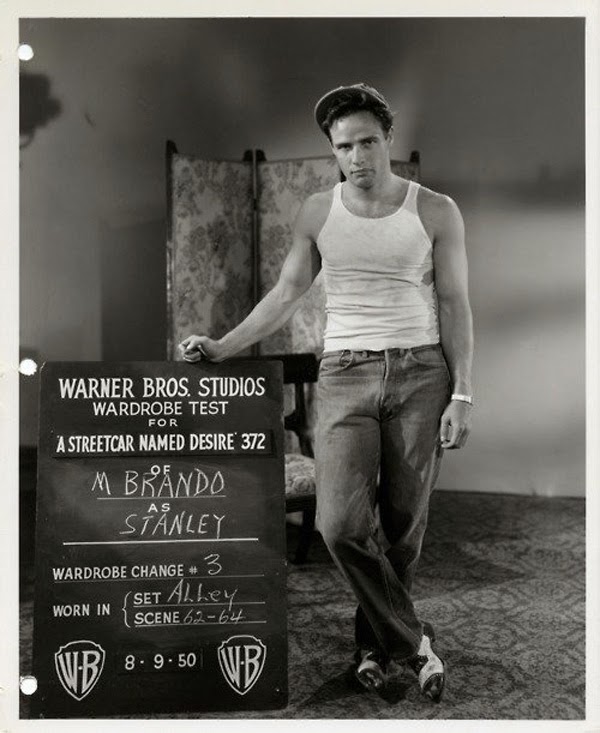 Fascinating Historical Picture of Marlon Brando  on 8/9/1950 