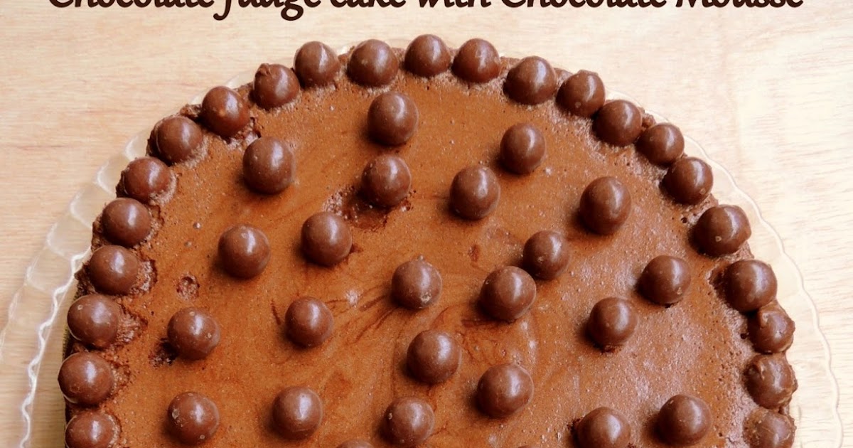 Priya's Versatile Recipes Chocolate Fudge Cake With Eggless Chocolate