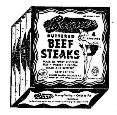 Throbbing Gristle band name origin - Bonnee Buttered Beef Steaks explanation of band name Throbbing Gristle - Bonnee Buttered Beef Steaks
