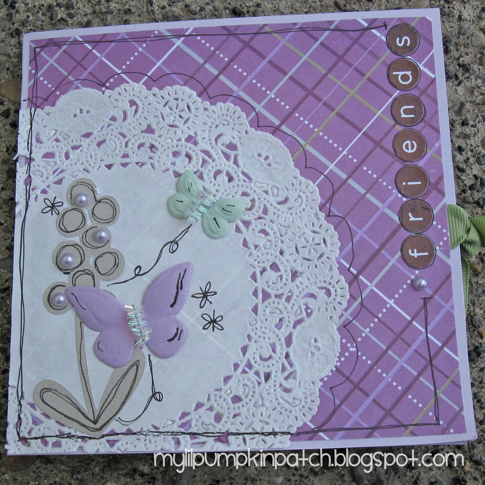 * My Li'l Pumpkin Patch * Mini Scrapbook Album {Tutorial}