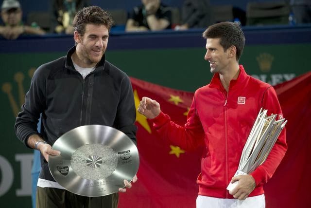 Del Potro y Djokovic - Shanghai '13 - bp.3