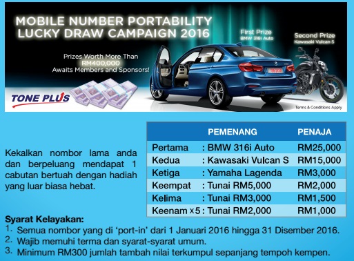 Swap (Tukar) Simkad Anda Dengan Tune Talk dan Menangi BMW 3 series. Promosi 010-7700817