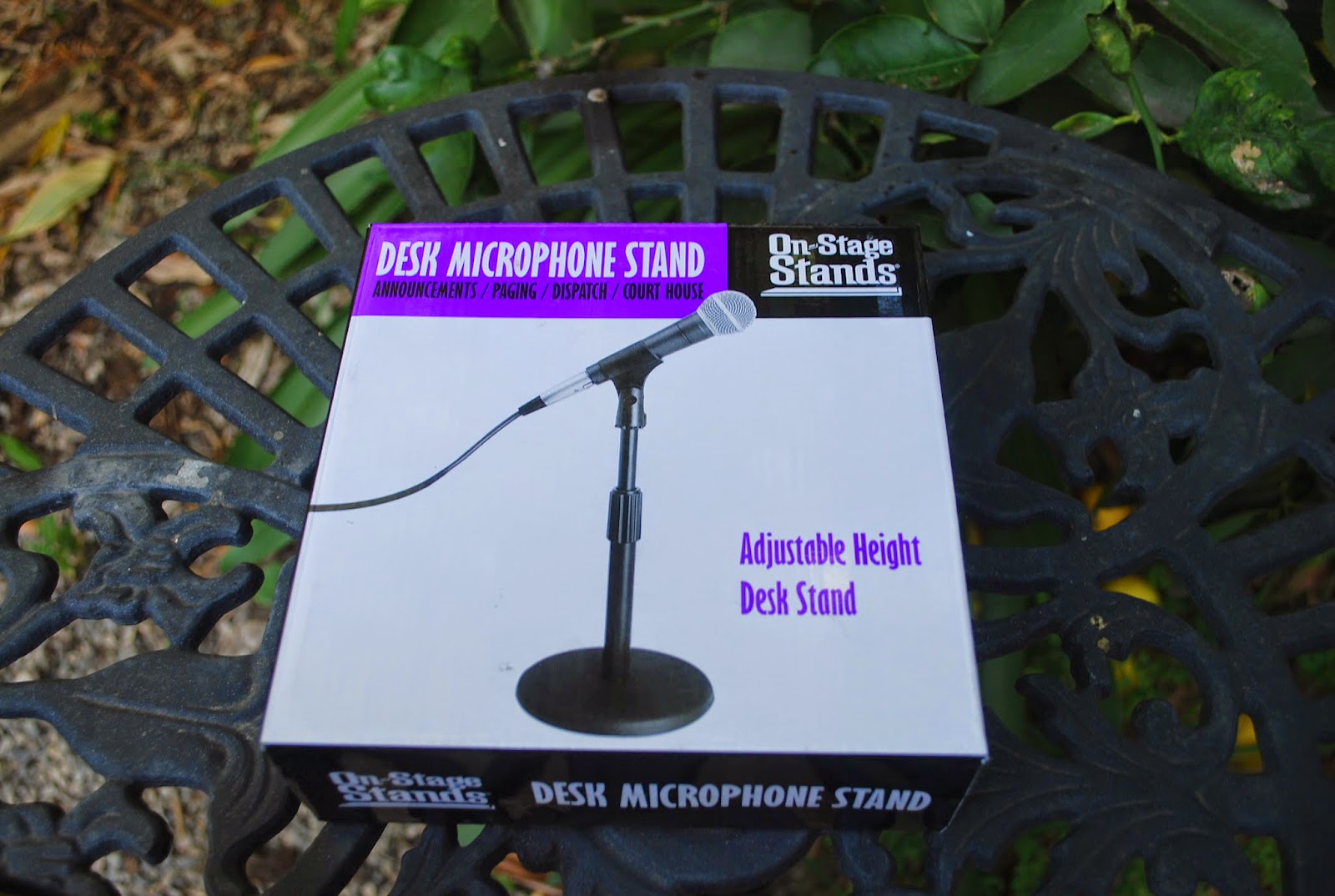 Rex And The Bass On Stage Desk Ds7200b Microphone Stand Review