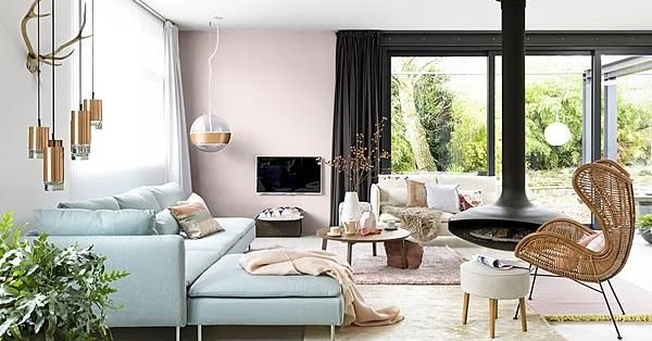 Casinha colorida: Tendência 2016: salas de estar vintage e coloridas