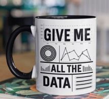 Data with insights, don't forget your coffee!!