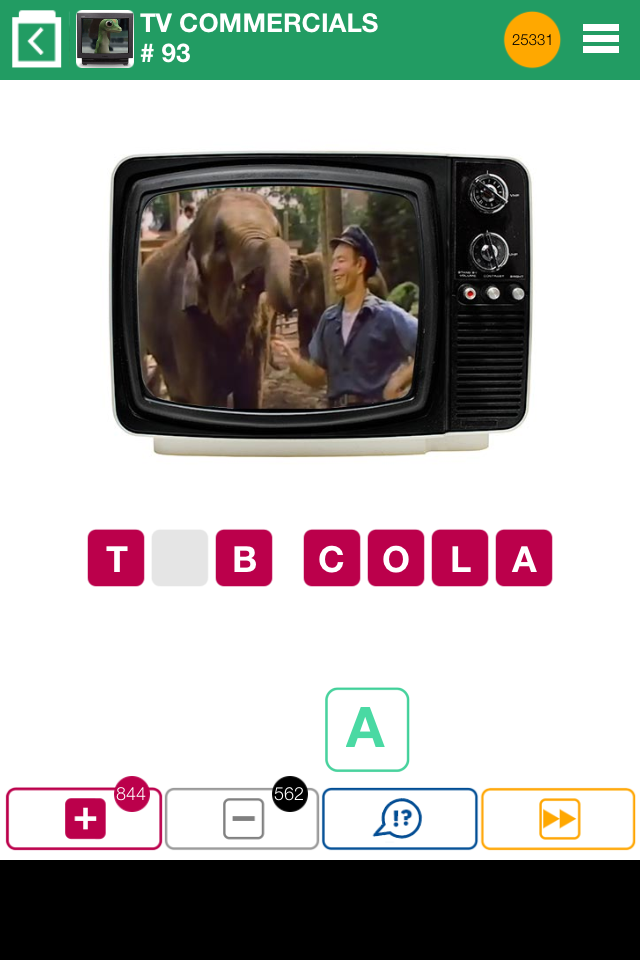 App and Answers: 100 Pics 1 Picture Quiz Tv Commercials Level 91-100