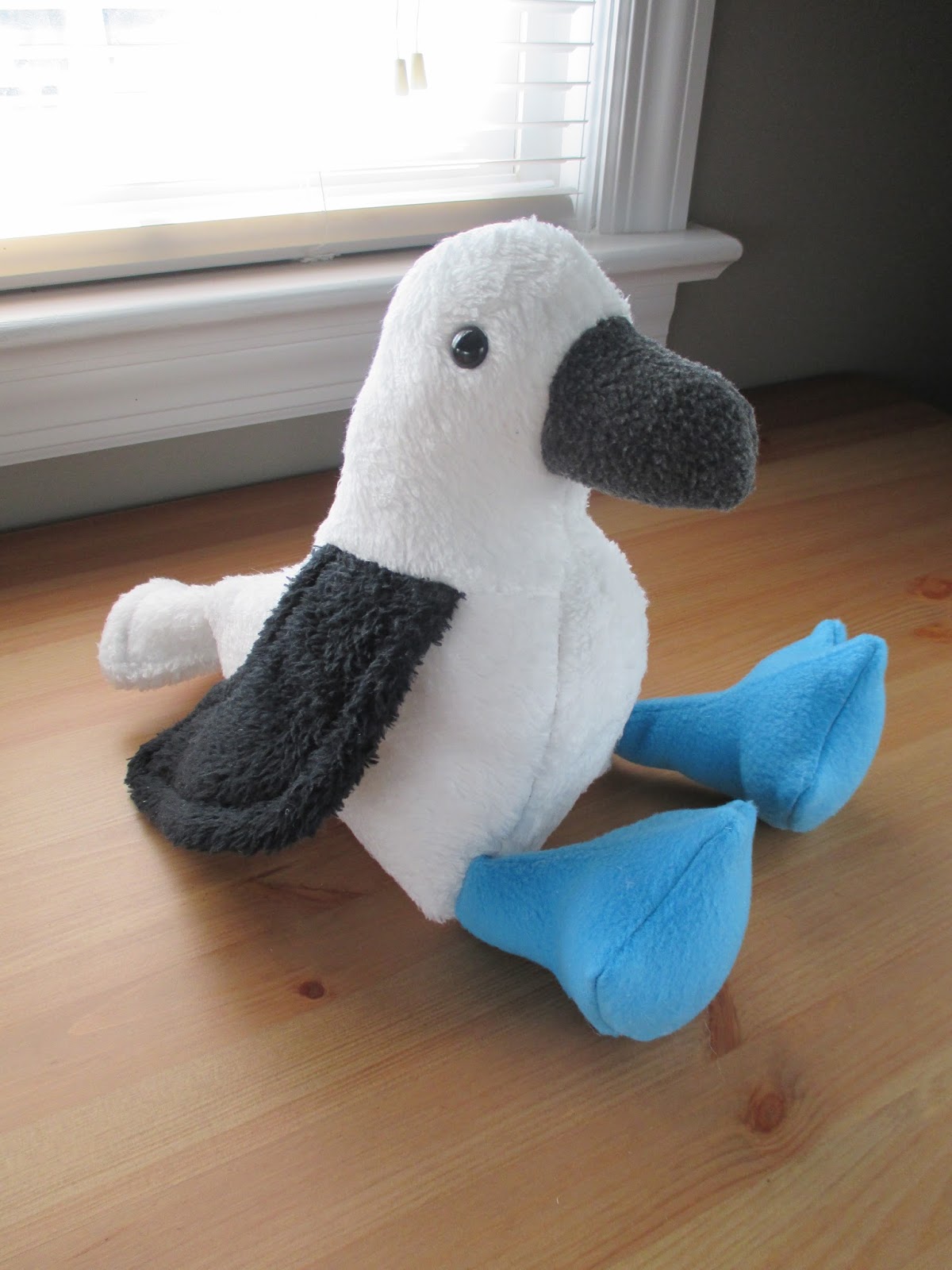 stuffed blue footed booby