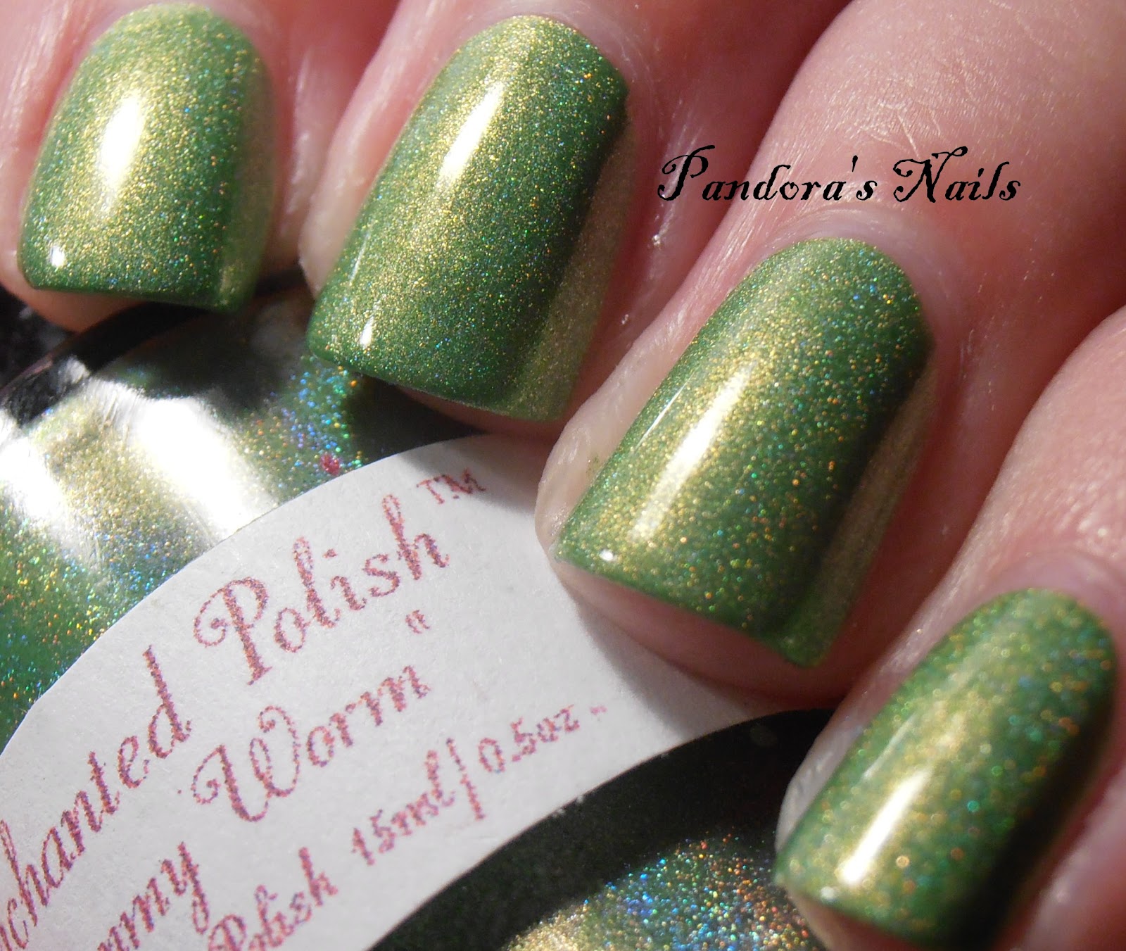 Pandora's Nails Enchanted Polish Gummy Worm