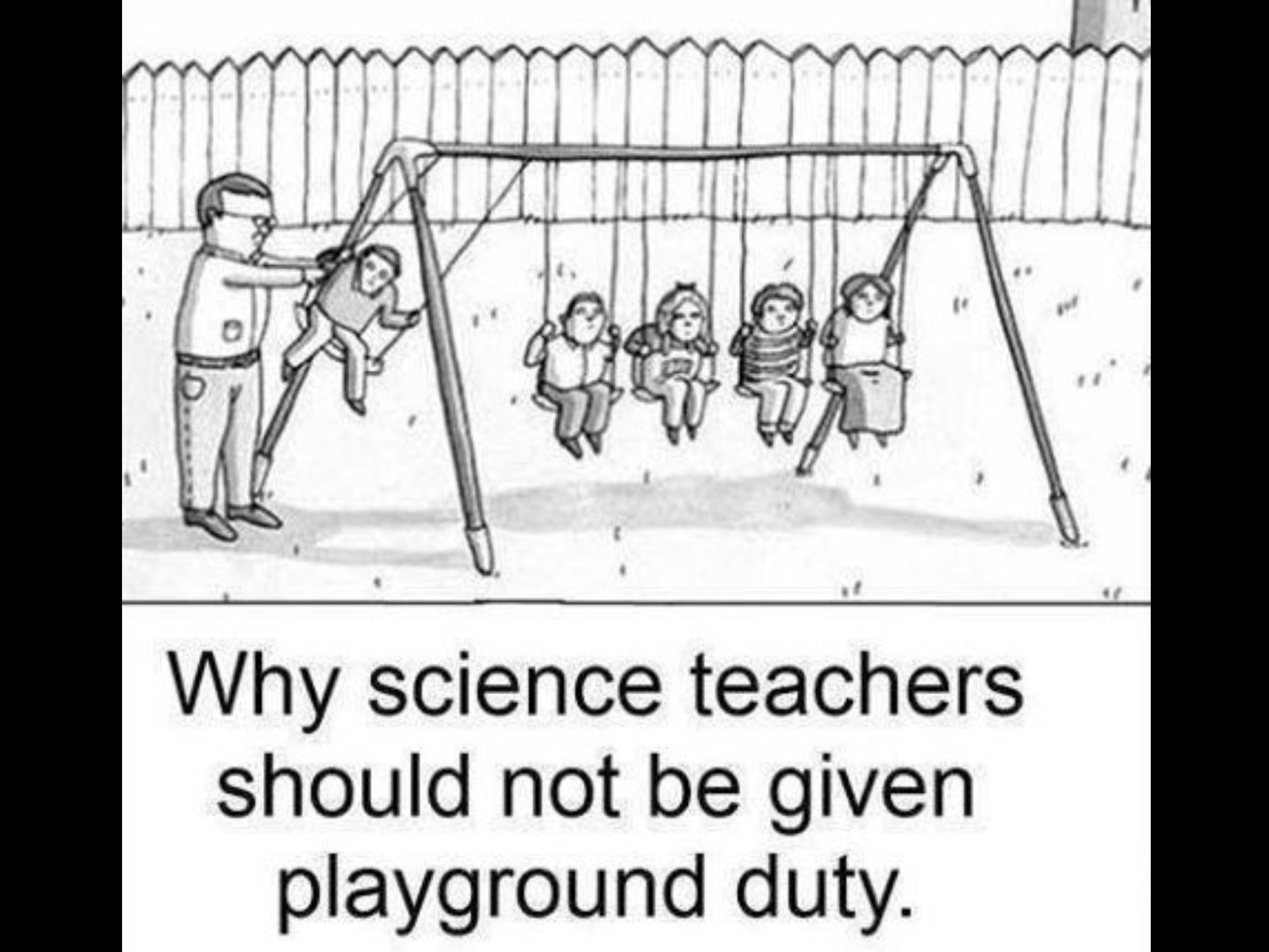IQ's Corner Picture Why science teachers should not be given